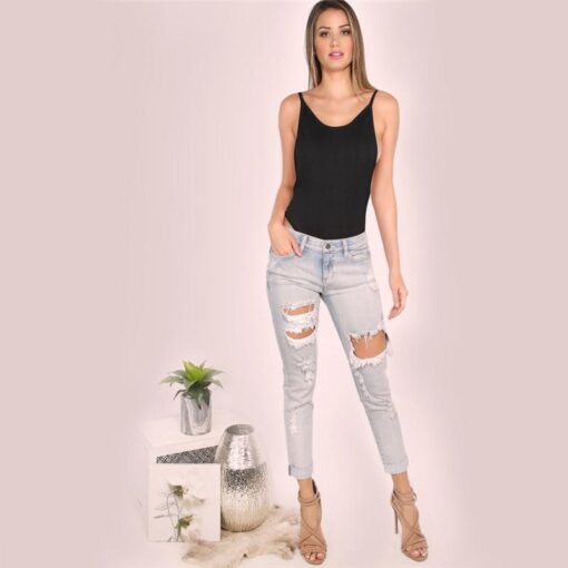 SHEIN Sexy Sleeveless Cami Bodysuit