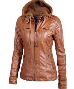 Women Faux Leather Jacket