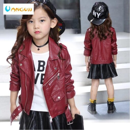 Children's Faux Leather jacket