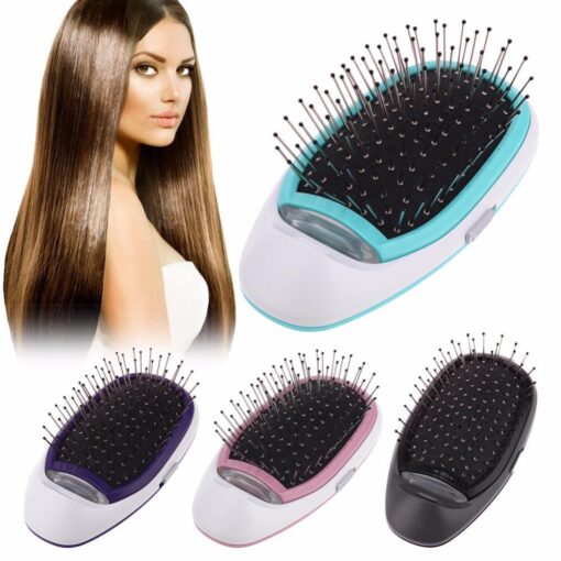 Portable Electric Ionic Hairbrush