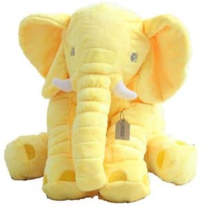 Yellow Elephant pillow 
