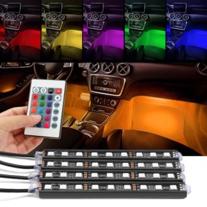 Car RGB LED Strip Interior Light