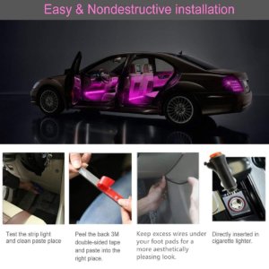 RGB LED Strip Light Mods installation