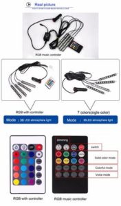 RGB LED Strip Light Mods installation