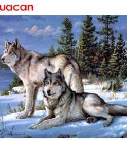 Diamond Painting Wolf Animal Embroidery