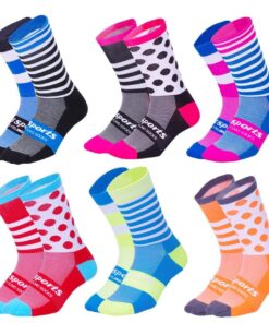 Personality Cycling Men Women Compression Running Sock