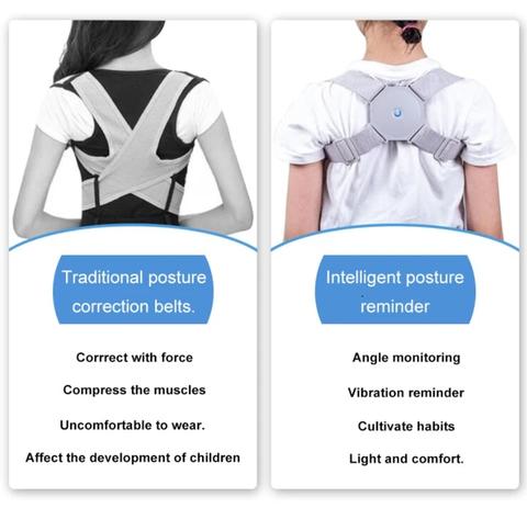 intelligent posture corrector comparison old and new