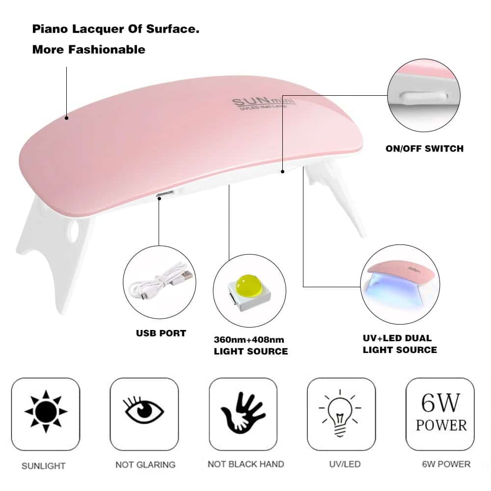 Polygel Nail Kit UV LIGHT