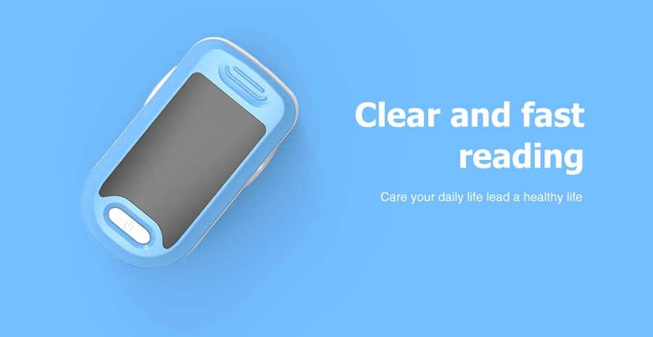 Pulse Oximeter uses Clear and fast reading