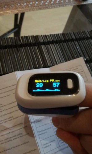 Best Pulse Oximeter For Home Use | Blood Oxygen Saturation Meter photo review