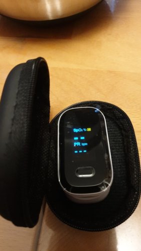 Best Pulse Oximeter For Home Use | Blood Oxygen Saturation Meter photo review