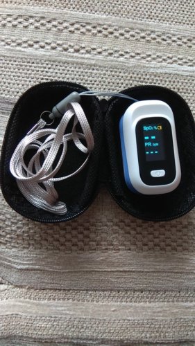 Best Pulse Oximeter For Home Use | Blood Oxygen Saturation Meter photo review