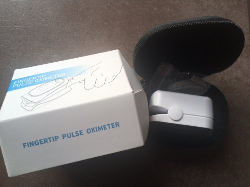 Best Pulse Oximeter For Home Use | Blood Oxygen Saturation Meter photo review