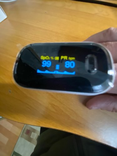 Best Pulse Oximeter For Home Use | Blood Oxygen Saturation Meter photo review