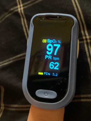 Best Pulse Oximeter For Home Use | Blood Oxygen Saturation Meter photo review